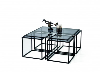 Coffee table side table designer table metal living room table table